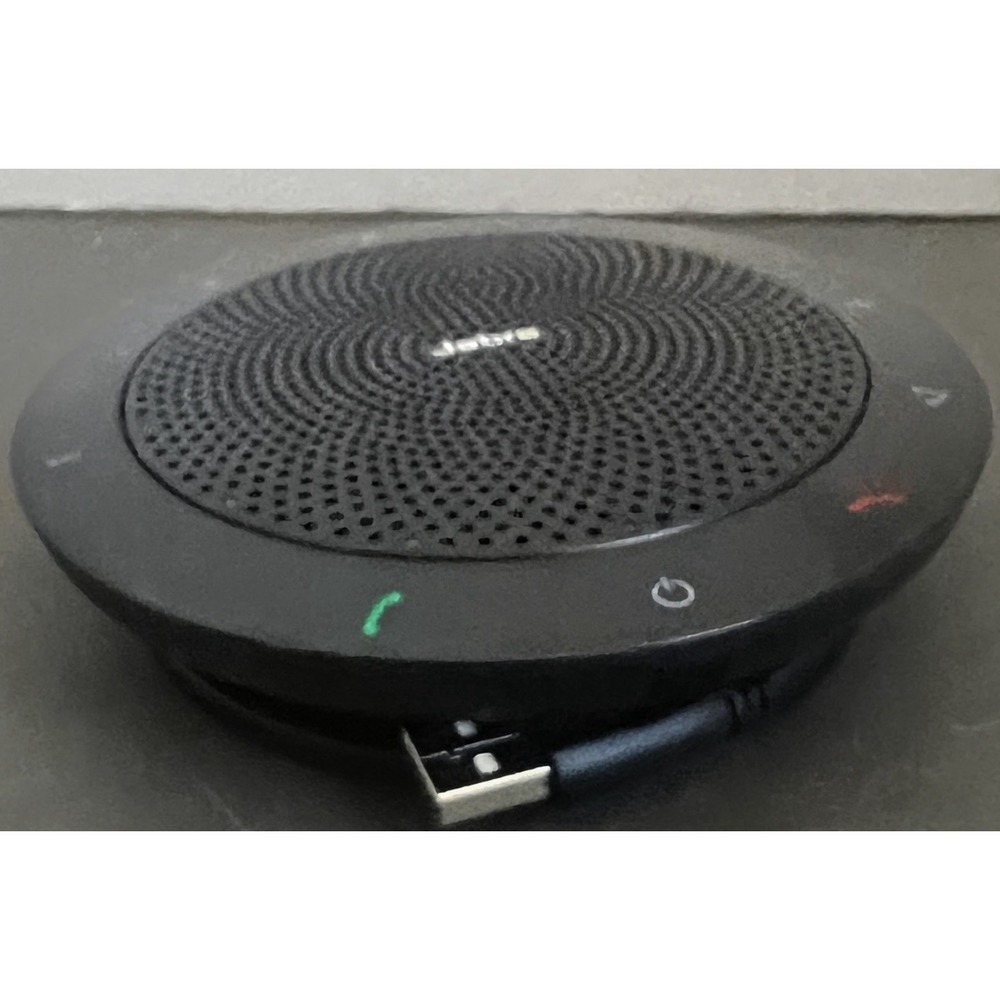 Jabra GN Speak 510 Bluetooth Speakerphone Black W/Case Tested - Picture 2 of 6